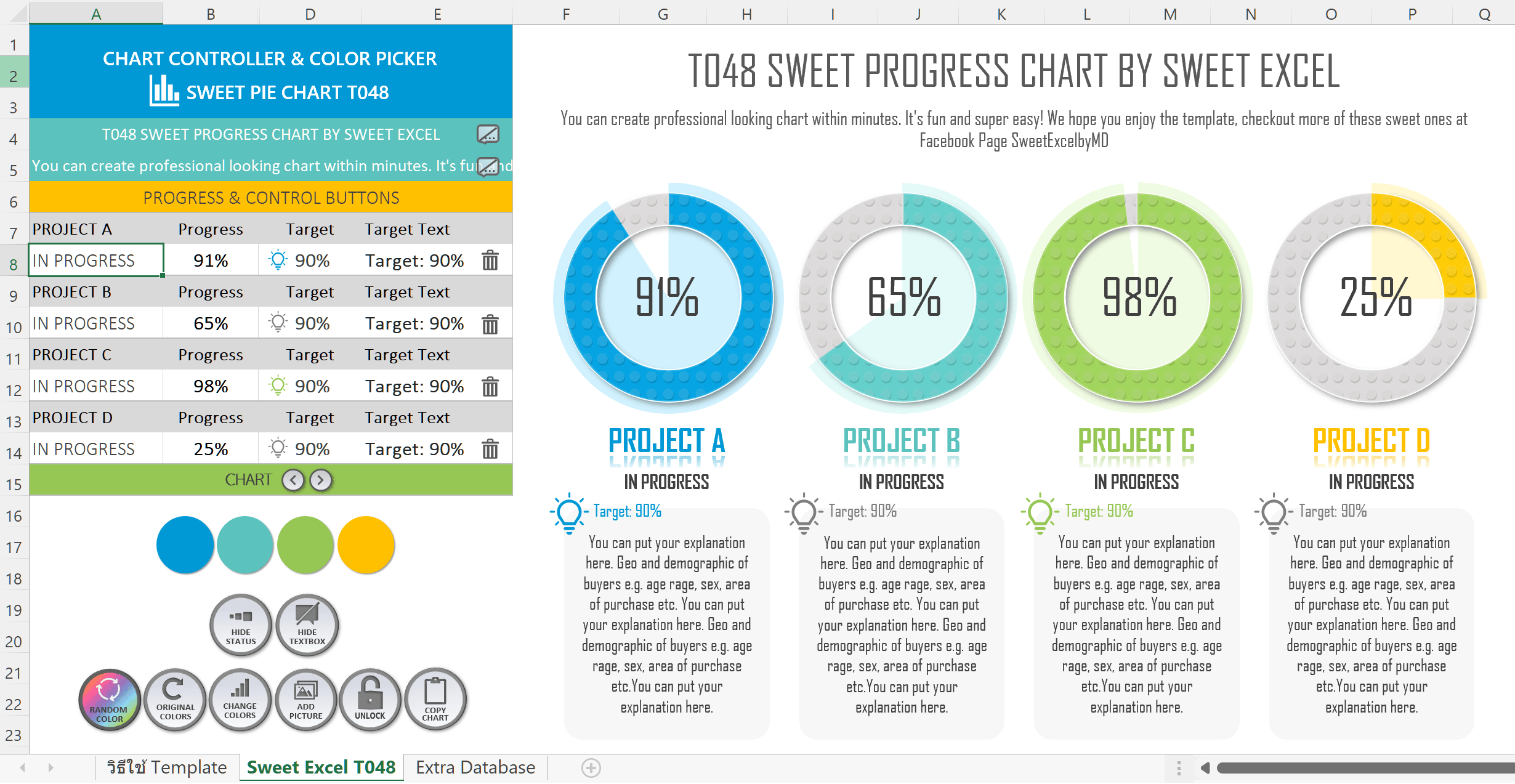 pie-chart-sweet-excel